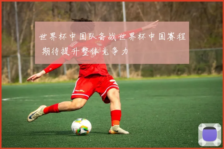 世界杯中国队备战世界杯中国赛程 期待提升整体竞争力